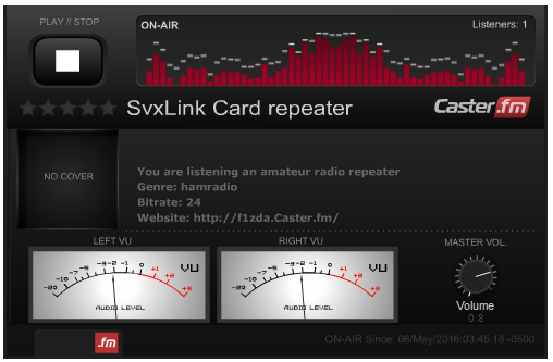  Player Caster.fm 